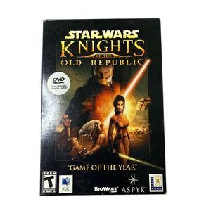 Star Wars Knights of the Old Republic Mac PC Game CIB 2003